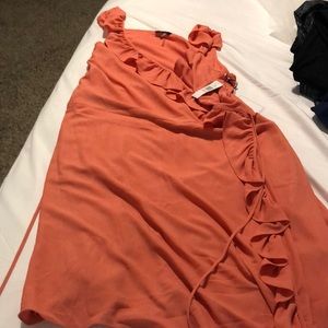 BNWT Formal knee length CORAL dress